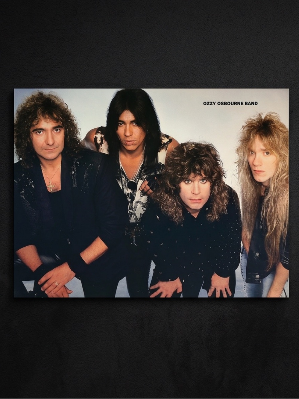 Ozzy Osbourne Band pinup